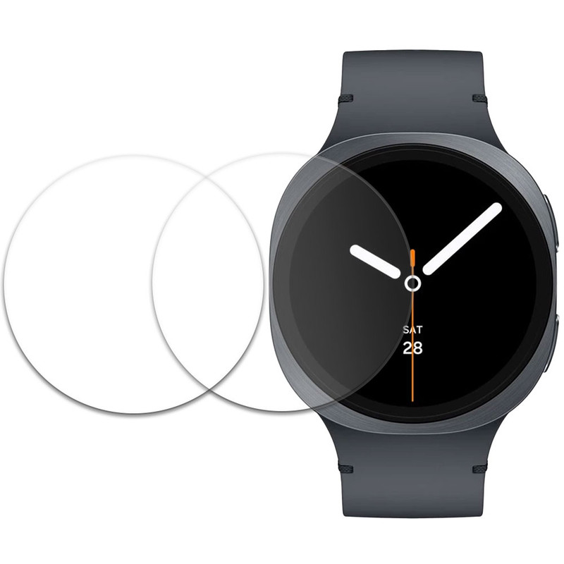 محافظ صفحه نمایش گوف مدل Tempered Glass مناسب برای ساعت هوشمند سامسونگ Galaxy Watch 8 Classic 46mm بسته دو عددی