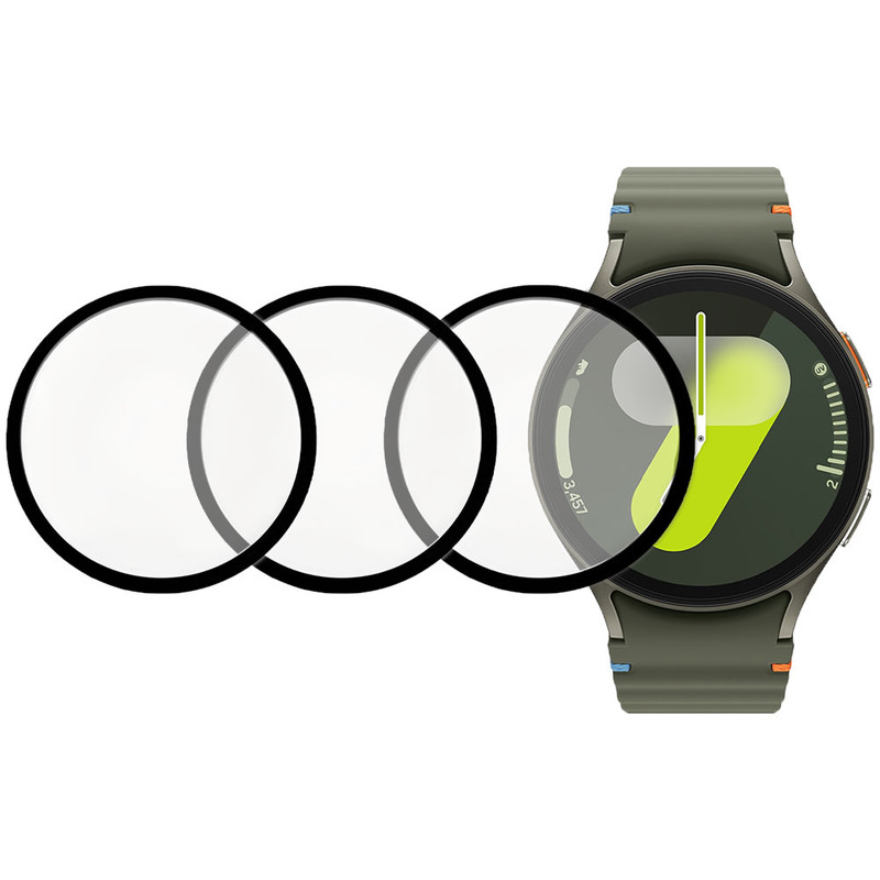 محافظ صفحه نمایش گوف مدل PMMA مناسب برای ساعت هوشمند سامسونگ Galaxy Watch 7 40mm بسته سه عددی