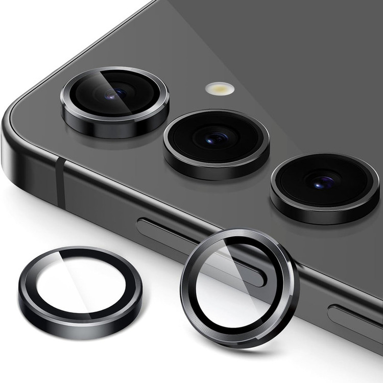 محافظ لنز دوربین گوف مدل Metal Ring مناسب برای گوشی موبایل سامسونگ Galaxy S24 FE