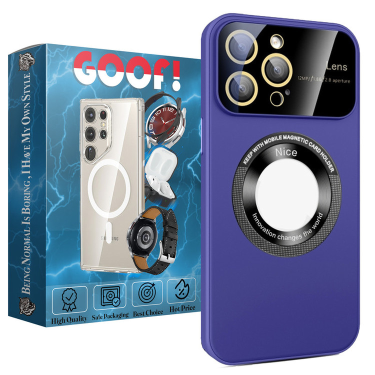 کاور گوف مدل Nice Magnetic Window Magsafe مناسب برای گوشی موبایل اپل Iphone 11 Pro Max