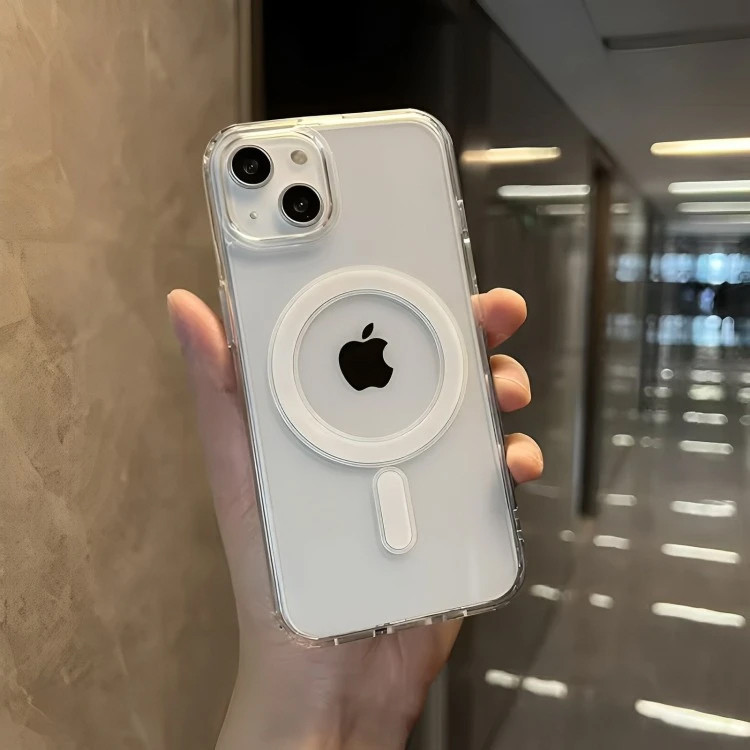کاور گوف مدل Clear Lens مناسب برای گوشی موبایل اپل iPhone 13 به همراه محافظ لنز دوربین