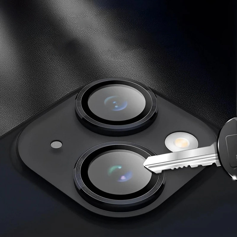کاور گوف مدل Clear Lens مناسب برای گوشی موبایل اپل iPhone 13 به همراه محافظ لنز دوربین