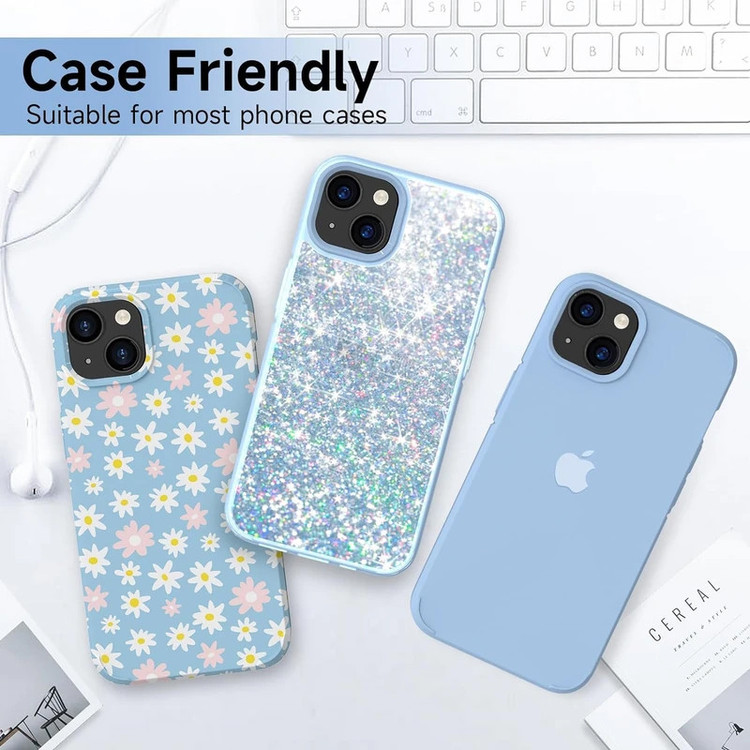 کاور گوف مدل Clear Lens مناسب برای گوشی موبایل اپل iPhone 13 به همراه محافظ لنز دوربین