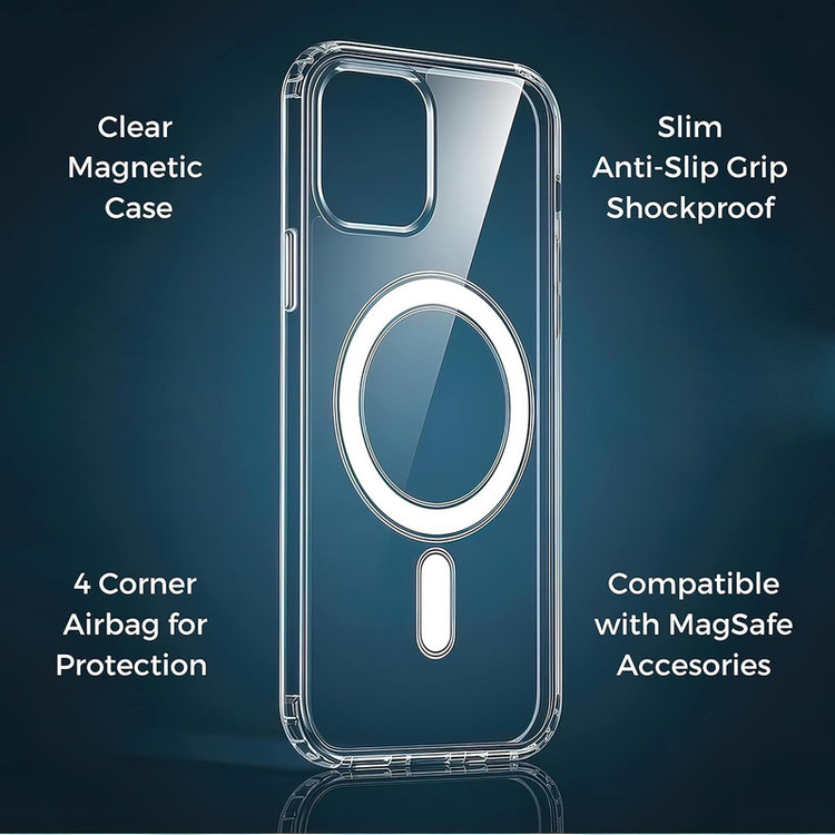 کاور گوف مدل Clear Lens مناسب برای گوشی موبایل اپل iPhone 13 به همراه محافظ لنز دوربین