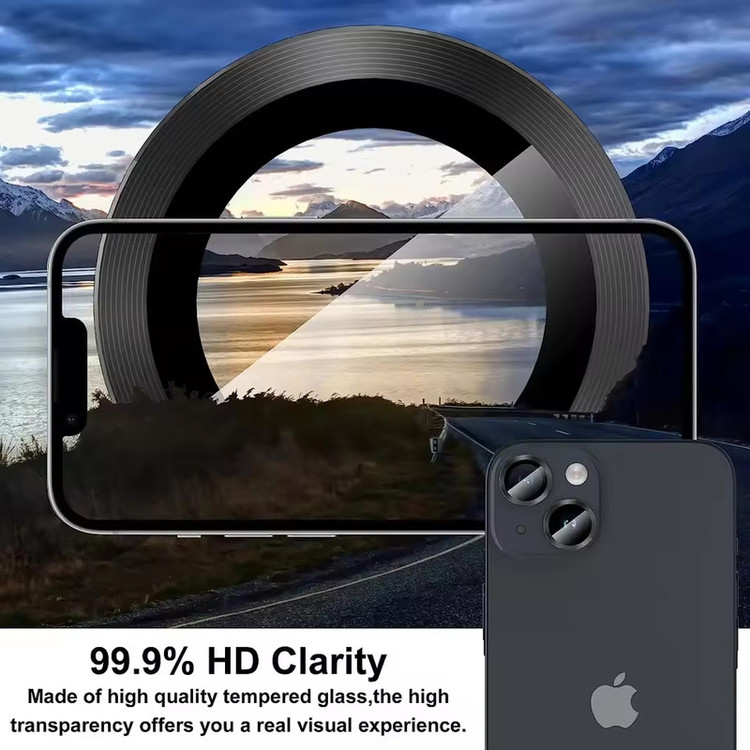 محافظ لنز دوربین گوف مدل رینگی مناسب برای گوشی موبایل اپل iPhone 14 / 14 Plus