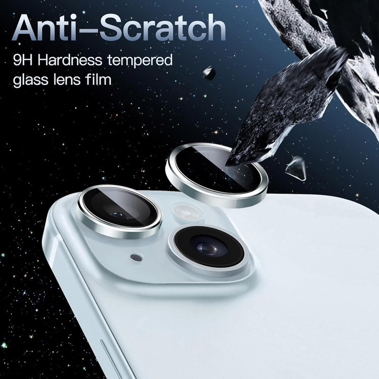 محافظ لنز دوربین گوف مدل Ring Metal مناسب برای گوشی موبایل اپل iPhone 15 / 15 Plus