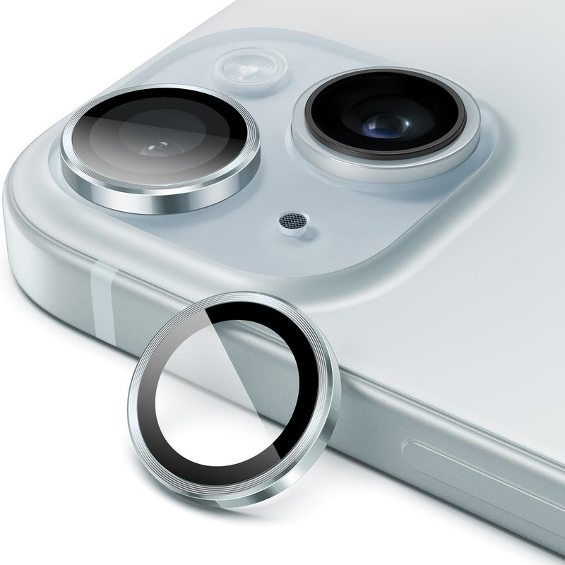 محافظ لنز دوربین گوف مدل Ring Metal مناسب برای گوشی موبایل اپل iPhone 15 / 15 Plus