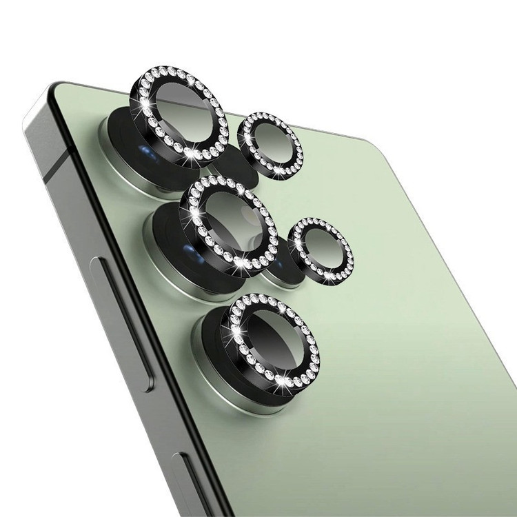 محافظ لنز دوربین گوف مدل Diamond مناسب برای گوشی موبایل سامسونگ Galaxy S25 Ultra