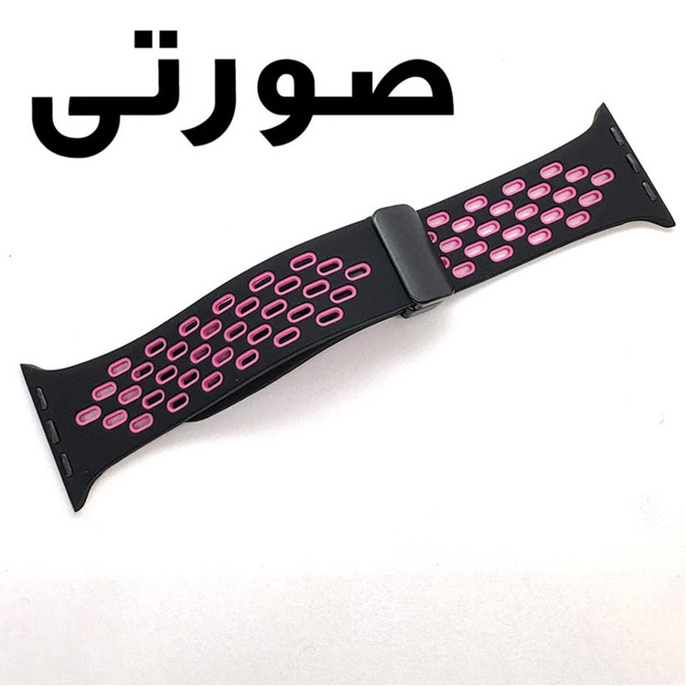 بند گوف مدل Breathable SiliciMag مناسب برای اپل واچ سری 11 سایز 42 mm