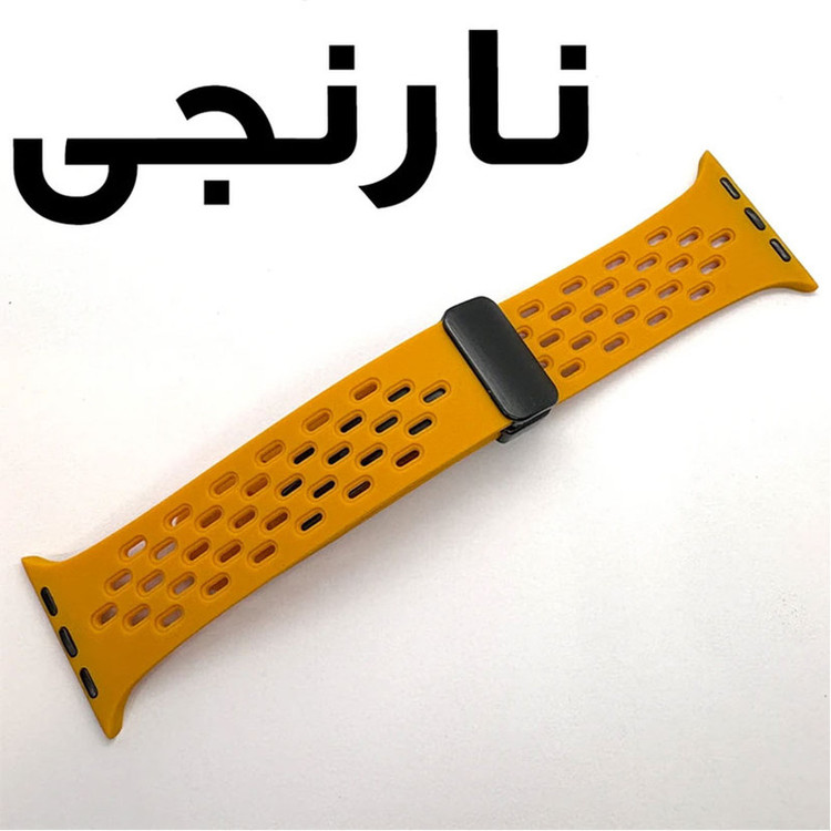 بند گوف مدل Breathable SiliciMag مناسب برای اپل واچ سری 11 سایز 42 mm