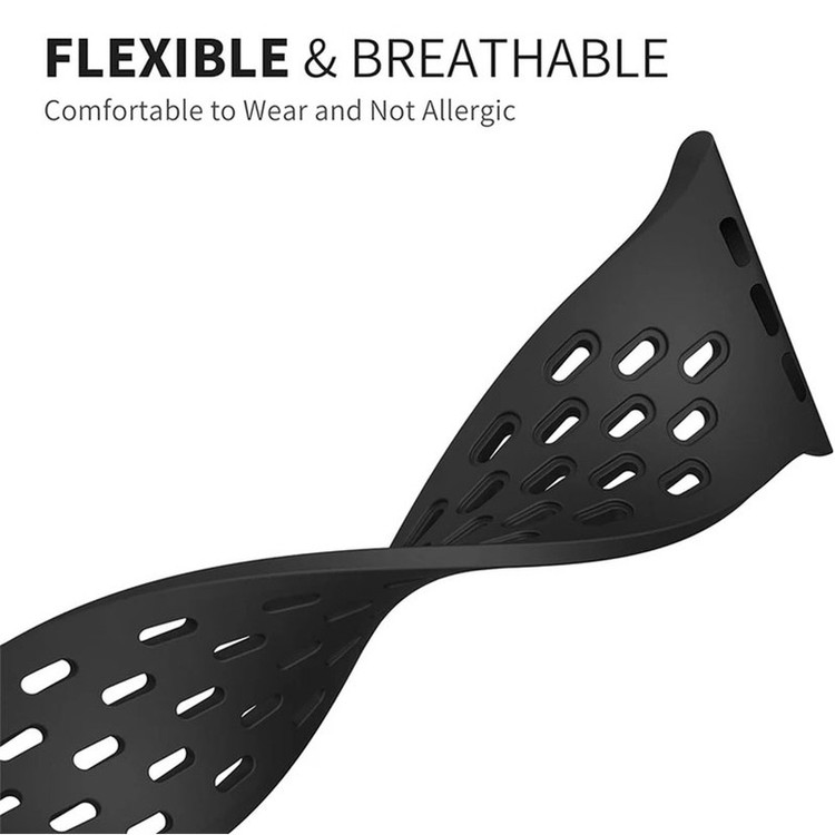 بند گوف مدل Breathable SiliciMag مناسب برای اپل واچ سری 11 سایز 42 mm