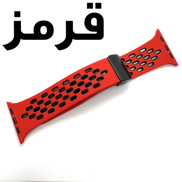 بند گوف مدل Breathable SiliciMag مناسب برای اپل واچ سری 11 سایز 42 mm