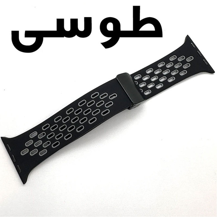 بند گوف مدل Breathable SiliciMag مناسب برای اپل واچ سری 11 سایز 42 mm