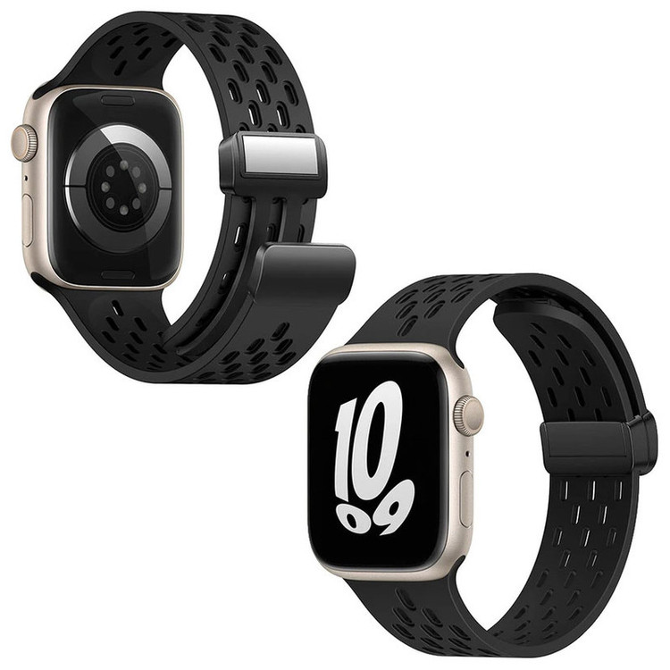 بند گوف مدل Breathable SiliciMag مناسب برای اپل واچ سری 11 سایز 42 mm