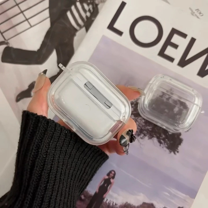 کاور گوف طرح Clear ShockProof مناسب برای کیس اپل ایرپاد پرو 2 به همراه گیره