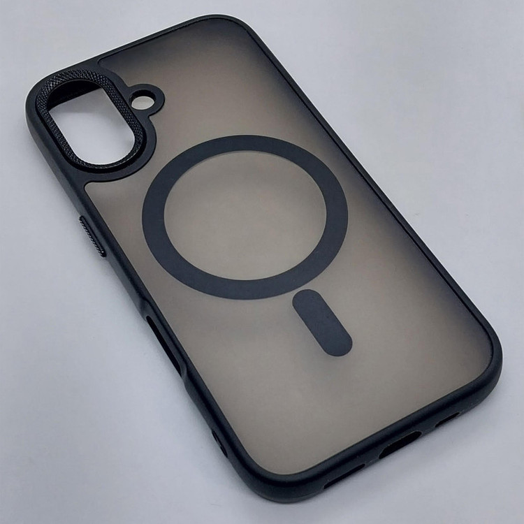 کاور گوف مدل Silicone Half Metal مناسب برای گوشی موبایل اپل iPhone 16