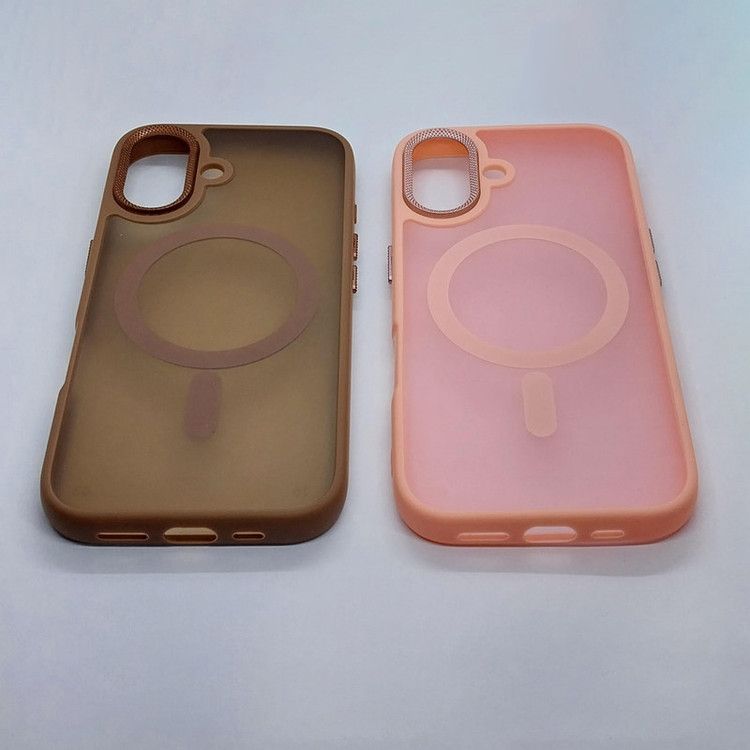 کاور گوف مدل Silicone Half Metal مناسب برای گوشی موبایل اپل iPhone 16