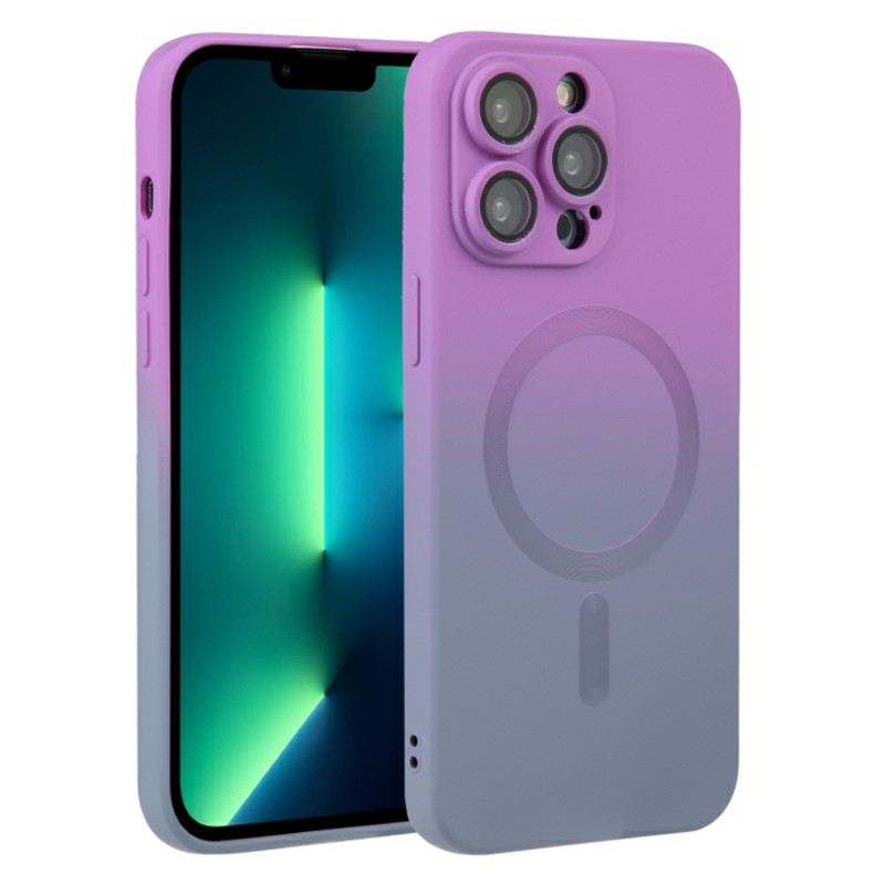 کاور مدل مگ سیف رنگین کمان کد 08 مناسب برای گوشی موبایل اپل IPHONE 14 PRO MAX