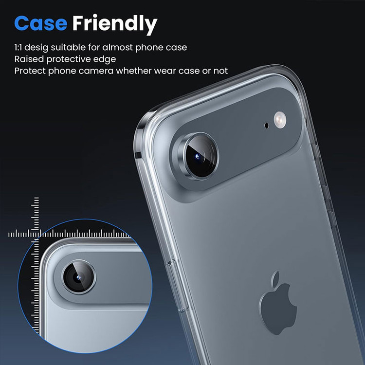 کاور مسیر مدل Totally Protectt مناسب برای گوشی موبایل اپل iPhone 17 Air به همراه محافظ صفحه و محافظ لنز
