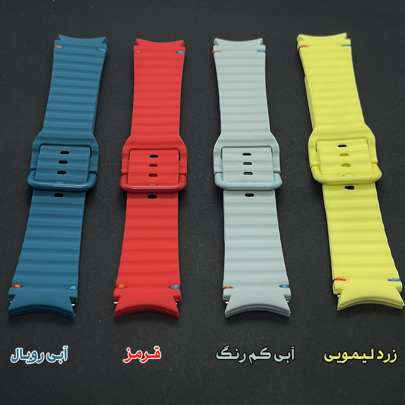بند مسیر مدل Silicone ORG Sport مناسب برای ساعت هوشمند سامسونگ Galaxy Watch 7 40mm / Watch 7 44mm / Watch FE 40mm