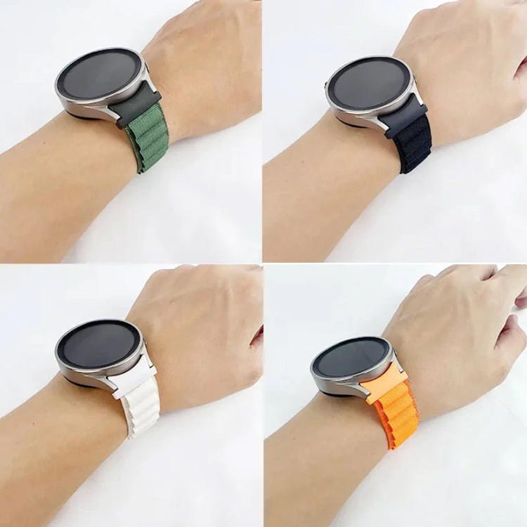 بند گوف مدل Loopine-fit مناسب برای ساعت هوشمند سامسونگ Galaxy Watch 4 40mm /44mm /Classic 42mm /Classic 46mm / Watch 5 40mm / 44mm / Pro 45mm / Watch 6 40mm / 44mm / Classic 43mm / Classic 47mm