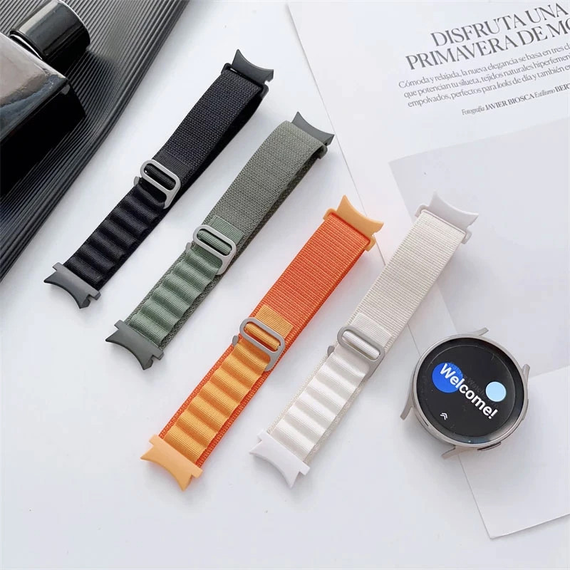 بند گوف مدل Loopine-fit مناسب برای ساعت هوشمند سامسونگ Galaxy Watch 4 40mm /44mm /Classic 42mm /Classic 46mm / Watch 5 40mm / 44mm / Pro 45mm / Watch 6 40mm / 44mm / Classic 43mm / Classic 47mm