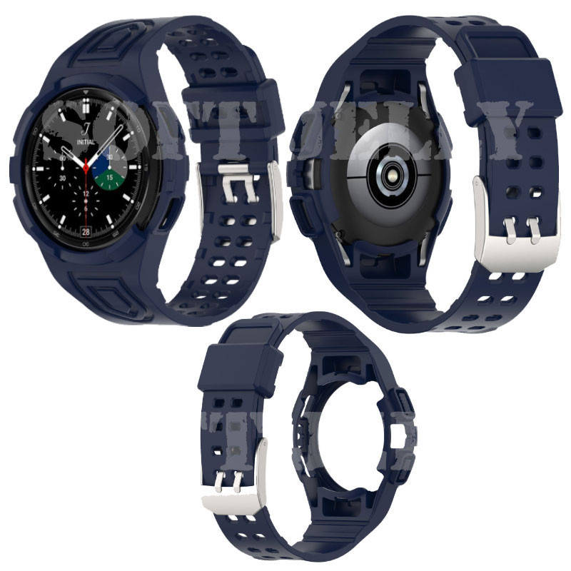 بند مدل Transparent مناسب برای ساعت هوشمند سامسونگ Galaxy Watch 4 Classic 46mm به همراه کاور
