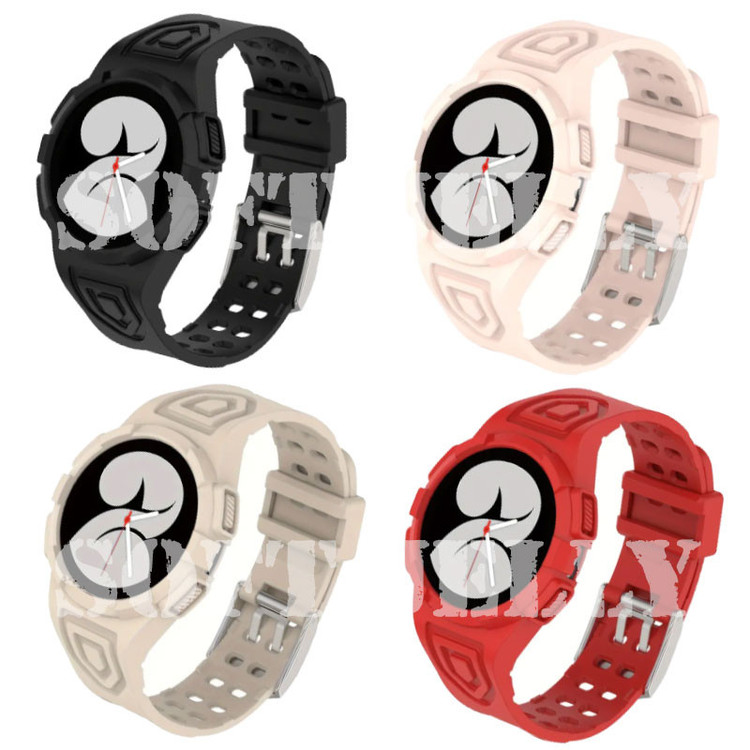 بند مدل Transparent مناسب برای ساعت هوشمند سامسونگ Galaxy Watch 4 Classic 46mm به همراه کاور