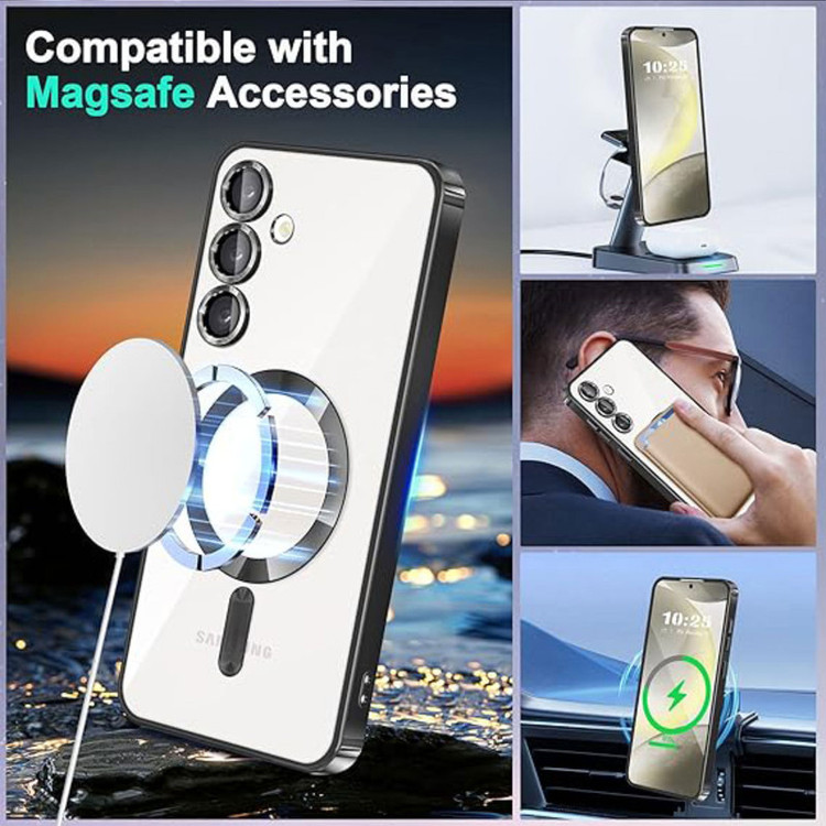 کاور گوف مدل Electro Magnetic Magsafe مناسب برای گوشی موبایل سامسونگ Galaxy S23 FE