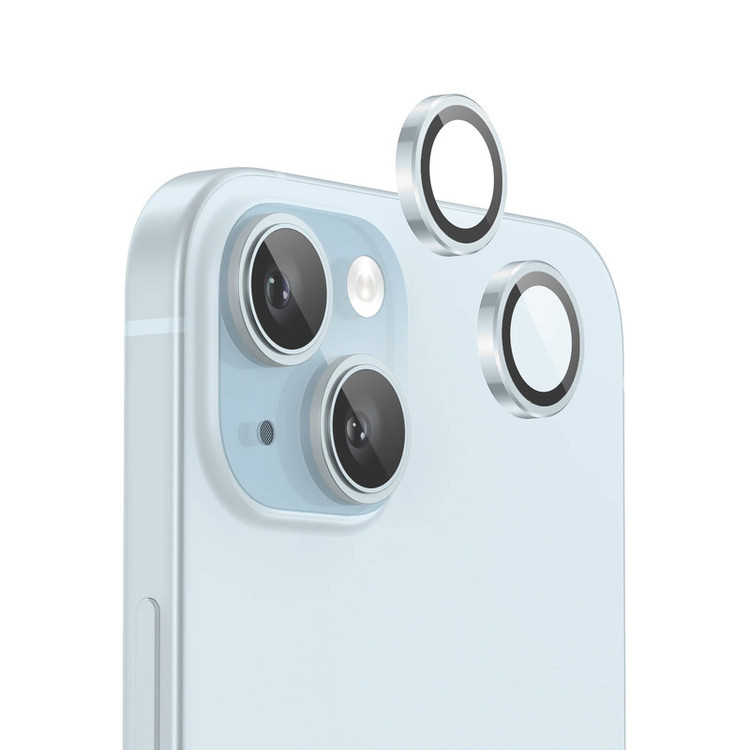 محافظ لنز دوربین گوف مدل رینگی مناسب برای گوشی موبایل اپل iPhone 15 / 15 Plus