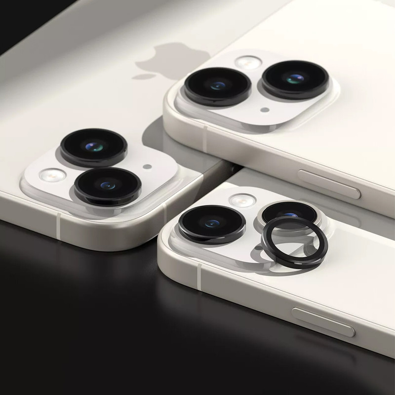 محافظ لنز دوربین گوف مدل رینگی مناسب برای گوشی موبایل اپل iPhone 15 / 15 Plus