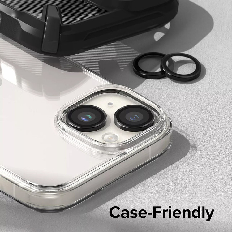 محافظ لنز دوربین گوف مدل رینگی مناسب برای گوشی موبایل اپل iPhone 15 / 15 Plus