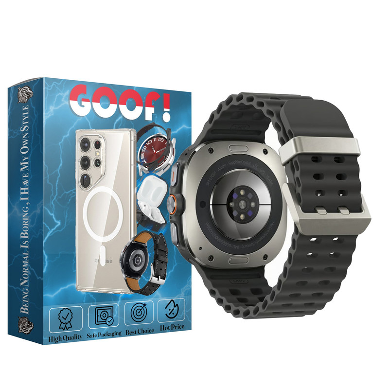 بند گوف مدل Silix Belt مناسب برای ساعت هوشمند سامسونگ Galaxy Watch Ultra 47mm