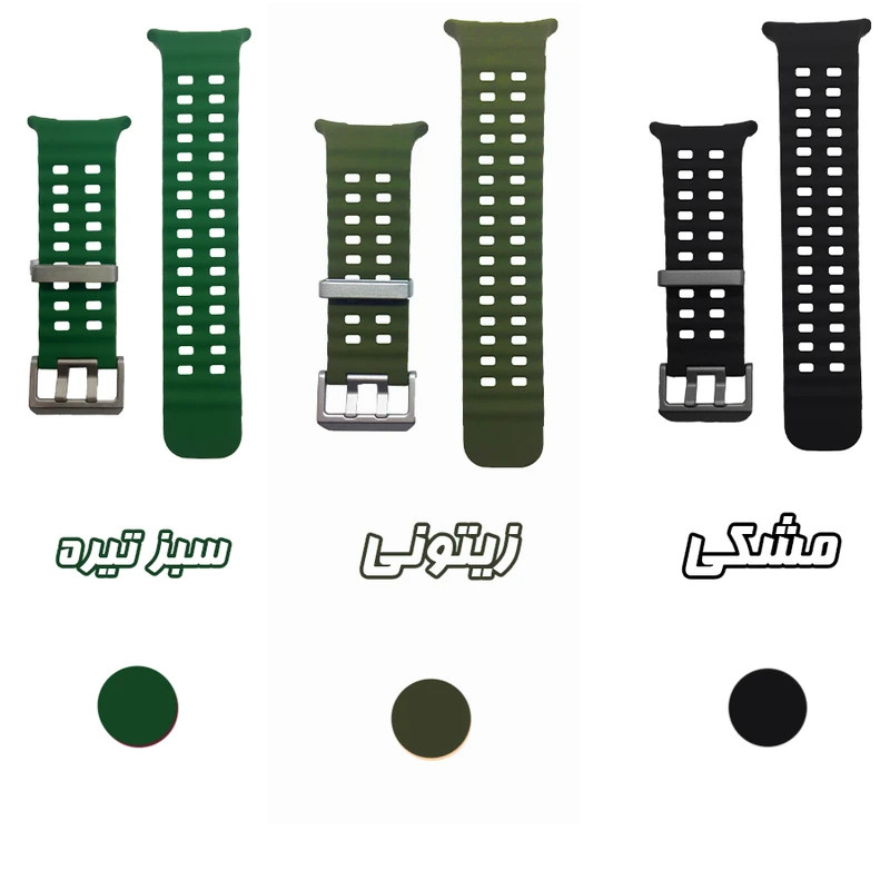 بند گوف مدل Silix Belt مناسب برای ساعت هوشمند سامسونگ Galaxy Watch Ultra 47mm