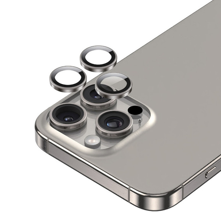 محافظ لنز دوربین گوف مدل Ring Metal مناسب برای گوشی موبایل اپل iPhone 16 Pro Max