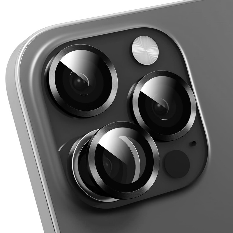 محافظ لنز دوربین گوف مدل Ring Metal مناسب برای گوشی موبایل اپل iPhone 16 Pro Max