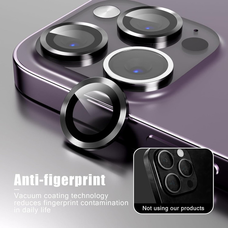 محافظ لنز دوربین گوف مدل Ring Metal مناسب برای گوشی موبایل اپل iPhone 16 Pro Max