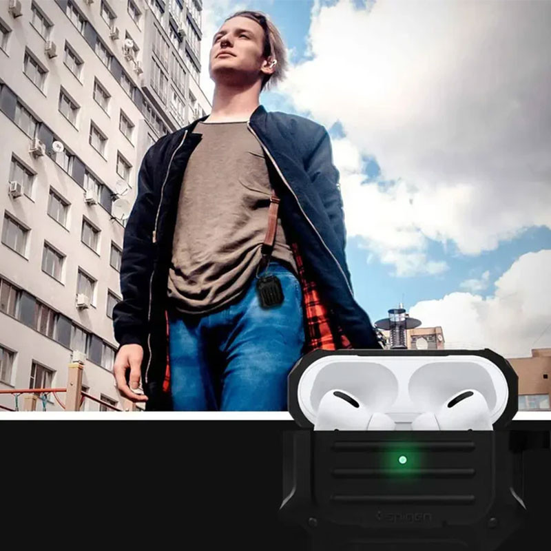 کاور مسیر مدل Flex Protective مناسب برای کیس Airpods Pro 2 به همراه آویز