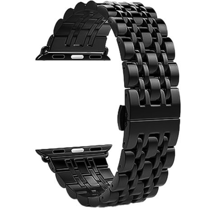 بند گوف مدل Stainless 7Bead مناسب ساعت هوشمند ویرفیت HK8 pro max / HK9 ultra 2 / T800 Ultra / T900 Ultra