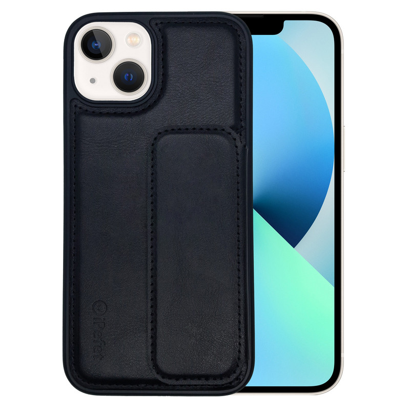 کاور گوف مدل Luxury Leather Magnetic مناسب برای گوشی موبایل اپل iPhone 13