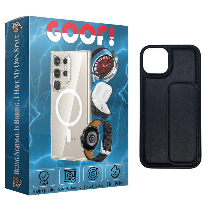 کاور گوف مدل Luxury Leather Magnetic مناسب برای گوشی موبایل اپل iPhone 13