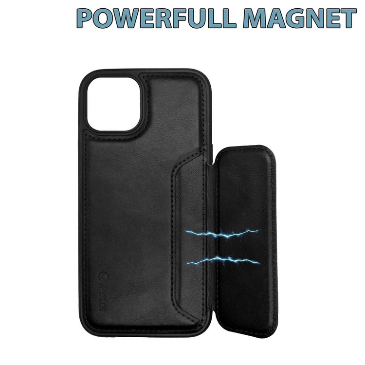 کاور گوف مدل Luxury Leather Magnetic مناسب برای گوشی موبایل اپل iPhone 13