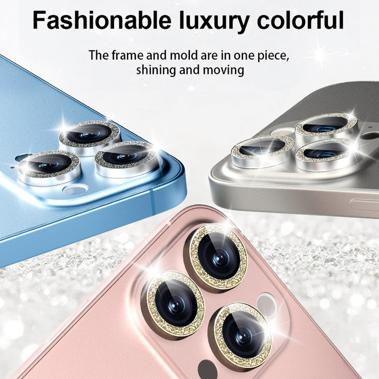 محافظ لنز دوربین گوف مدل Luxury Crystal مناسب برای گوشی موبایل اپل iPhone 13 Pro /13 Pro Max