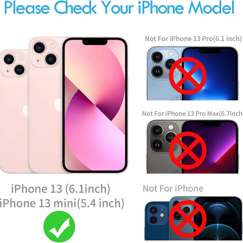 محافظ لنز دوربین گوف مدل رینگی نگین دار مناسب برای گوشی موبایل اپل iPhone 13 / 13 Mini