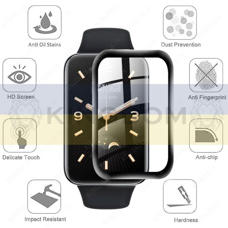 محافظ صفحه نمایش کینگدام مدل PMMA-K مناسب برای ساعت هوشمند شیائومی Mi Band 8 Pro