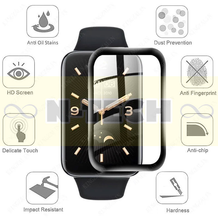 محافظ صفحه نمایش کینگدام مدل PMMA-K مناسب برای ساعت هوشمند شیائومی Mi Band 8 Pro