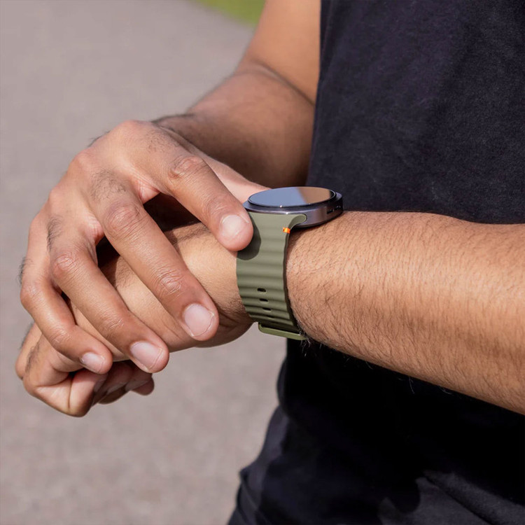 بند اسپایدر مدل ORNEW Silic مناسب برای ساعت هوشمند سامسونگ Galaxy Watch 8 Classic 46mm