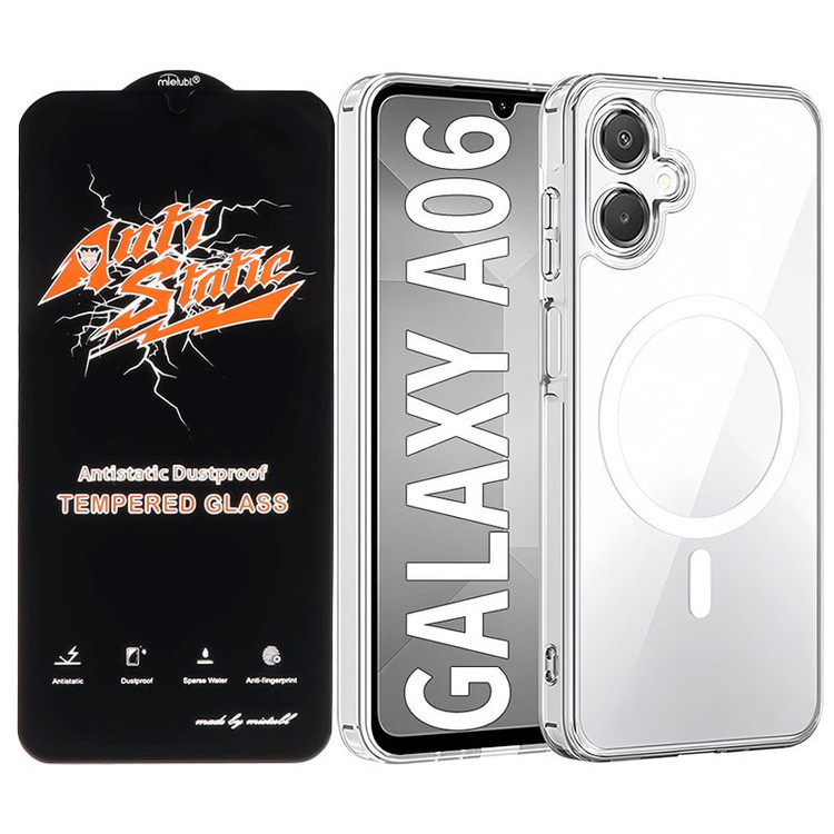 کاور گوف مدل Special Protect مناسب برای گوشی موبایل سامسونگ Galaxy A06 به همراه محافظ صفحه نمایش