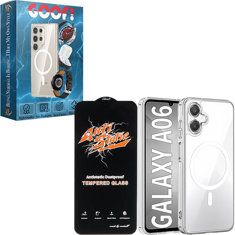 کاور گوف مدل Special Protect مناسب برای گوشی موبایل سامسونگ Galaxy A06 به همراه محافظ صفحه نمایش