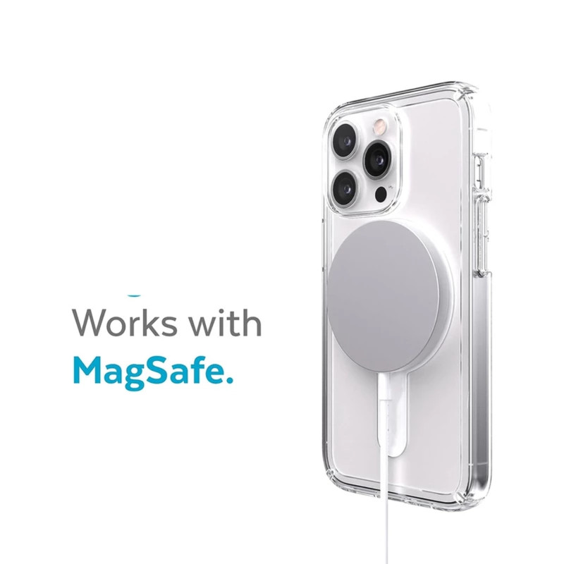 کاور مدل clear magsafe کد 25 مناسب برای گوشی موبایل اپل IPHONE 13 PRO MAX